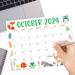 Fall Colors Cute Animal Calendar