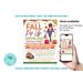 Printable Fall Pop-Up Sale Event Flyer Editable