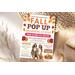 Editable Fall Market Pop-Up Event Flyer Template