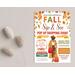 Editable Fall Pop-Up Shop Flyer Printable Template