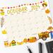 Cute October 2024 Autumn Harvest Calendar Printable