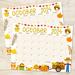 Cute October 2024 Autumn Harvest Calendar Printable