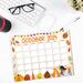 Autumn Harvest October 2024 Printable Calendar