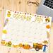 Cute October 2024 Autumn Harvest Calendar Printable