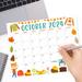 Fall Harvest October 2024 Printable Calendar