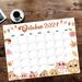 Retro Groovy October 2024 Printable Calendar