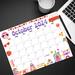 Vintage October 2024 Groovy Calendar Printable
