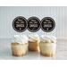Happy New Year 2025 Cupcake Toppers Printable