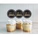 Hello 2025 New Year Cupcake Toppers Printable