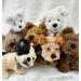 Floof of the Month Club, posable miniature dogs