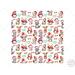 Christmas Dogs and Animal Friends Pattern Paper Bundle, PNG, PDF, JPG