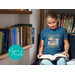Bookish Halloween Graphic Tee - Funny Halloween Shirt for Book Lovers, Haunted By My TBR