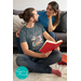 Bookish Halloween Graphic Tee - Funny Halloween Shirt for Book Lovers, Haunted By My TBR