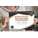 Professional Employee Recognition Certificate Editable