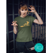 Dog Lover's Halloween Graphic Tee - Happy Halloweenie Dachshund Dog Halloween Shirt