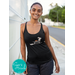 Dog Lover's Halloween Graphic Tee - Happy Halloweenie Dachshund Dog Halloween Racerback Tank Top
