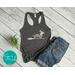 Dog Lover's Halloween Graphic Tee - Happy Halloweenie Dachshund Dog Halloween Racerback Tank Top