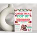 Christmas Pop-Up Sale Flyer Editable Template