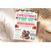 Christmas Pop-Up Sale Flyer Editable Template