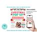Christmas Pop-Up Sale Flyer Editable Template