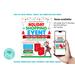 Holiday Pop-Up Shopping Event Editable Flyer