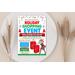 Holiday Pop-Up Shopping Event Editable Flyer