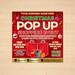 Editable Christmas Pop-Up Event Flyer Template