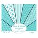 White and Teal background Paper