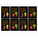 Printable Halloween Glow Stick Treat Cards - Spooky Glow in the Dark Light Stick Tags, Here's Some Light to See the Things That Go Bump in the Night