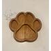 Paw Print Tray in Oak