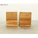 Handmade oak wood bookends for sale