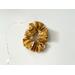 top view of the floral hair tie