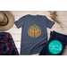 Bookish Fall Shirt - Pumpkin Made of Books Graphic, Cozy Gift for Readers and Bibliophiles