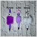 Photo of color selections. From left to right: Purple, Lilac, & White. Pens are sold individually.