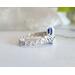 Sterling Silver Blue Eye Ring