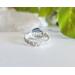 Sterling Silver Blue Eye Ring