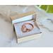 Chalcedony Rose Copper Ring