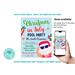 Hilarious Santa Christmas in July Pool Party Invitation