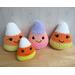 Candy Corn Plush Amigurumi