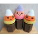Candy Corn Plush Amigurumi
