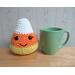 Candy Corn Plush Amigurumi