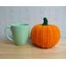 Large Crochet Pumpkin