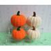 Large Crochet Pumpkin
