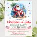 Hilarious Christmas in July Summer Party Invite