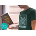 Bookish Halloween Graphic Tee - Funny Halloween Shirt for Book Lovers, Read in Peace