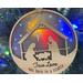 Engraved Christmas Ornament Set