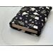 the inside of the padded book pouch matches the outside of the flower book cover