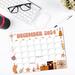 Retro Whimsical December Calendar