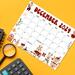 Vintage December Calendar Printable
