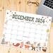 Cute Whimsical December Calendar Printable